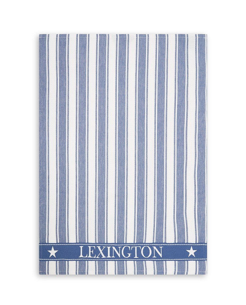 Viskestykker - Lexington - Blue/White
